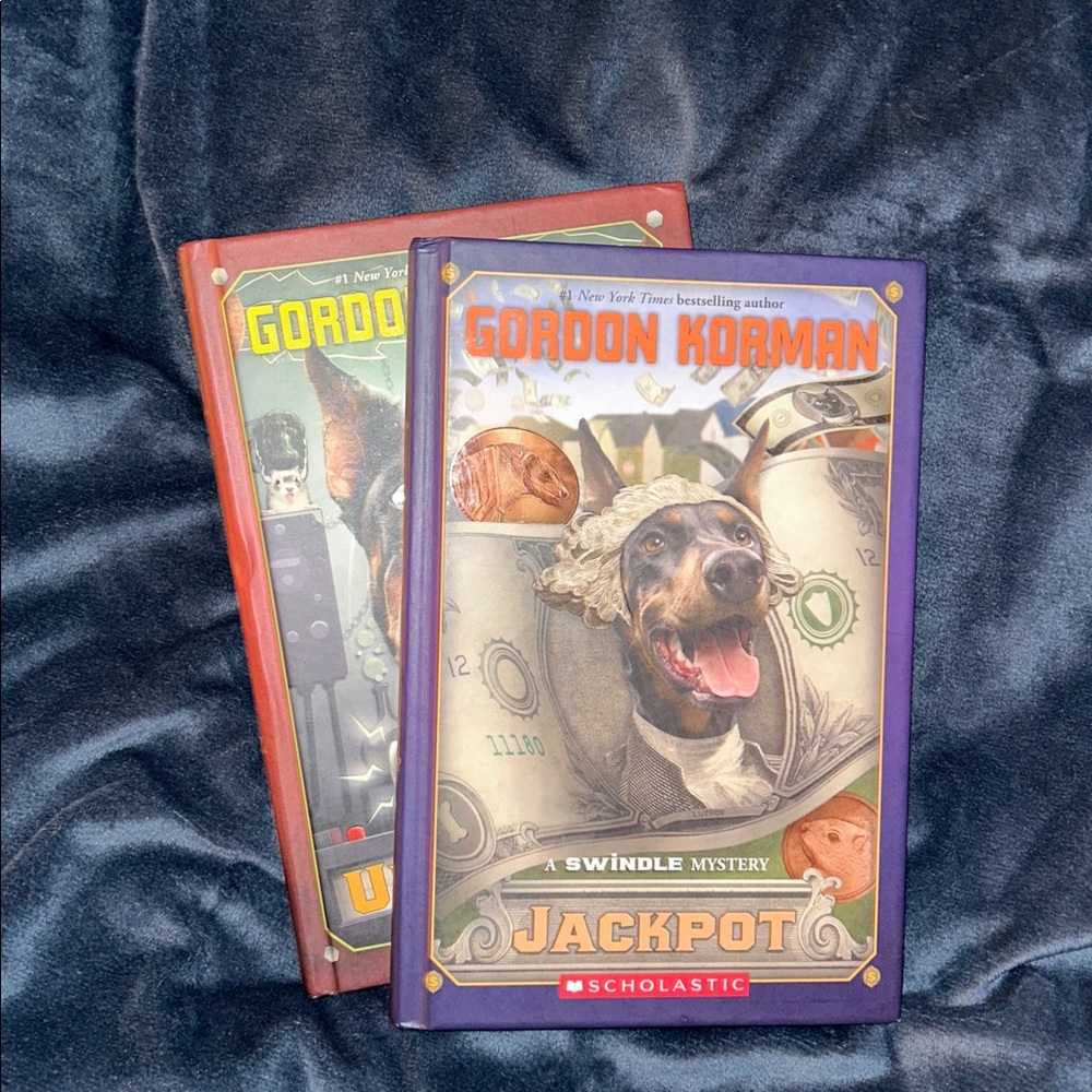 Scholastic Gordon Korman Dog Mystery Hardcover Set
